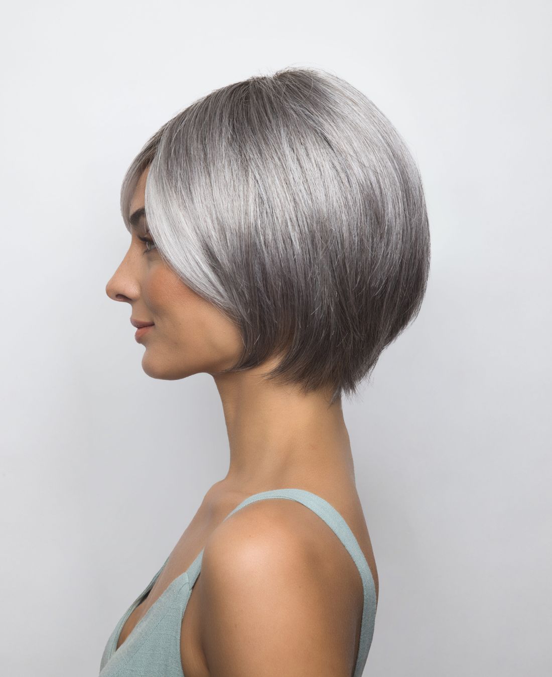 monofilament bob wig